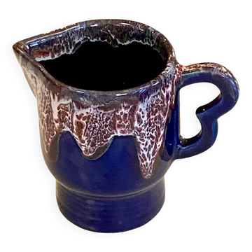 Vallauris blue milk jug