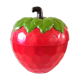 Seau à glaçons fraise des années 70