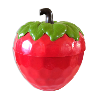 Seau à glaçons fraise des années 70