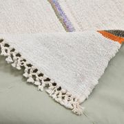 2x5 Natural White Turkish Vintage Runner Rug, 72x169Cm