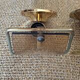 4 vintage wall lamps