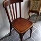 Six bistro chairs
