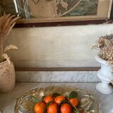 Solid brass fruit bowl