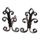 Pair of chimney pegs