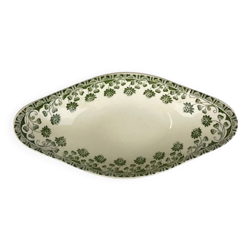 Ravier Badonviller model "Clover" green, first half of the 20th century.