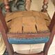 Pair of 19th century Restoration period armchairs