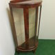 Vitrine art déco anglaise en noyer