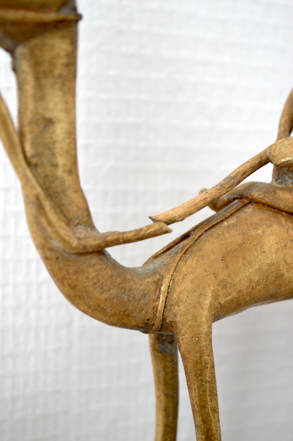 Ancient African brass statuettes