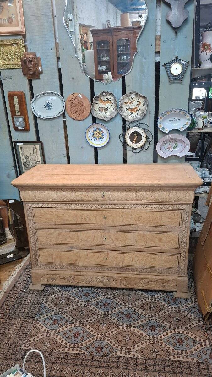 Commode époque Louis philippe chêne