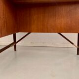 Peter Lovig Nielsen's Teak Boomerang Office, Denmark 1960