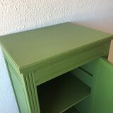 Small vintage green buffet