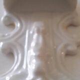 Antique stoup, Sèvres porcelain, 19th century, signed MF
