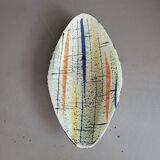 Oval dish from the 1950s in West Germany