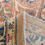 Grand Tapis Persan Ancien 300x397 cm, Médaillon et Motifs Floraux