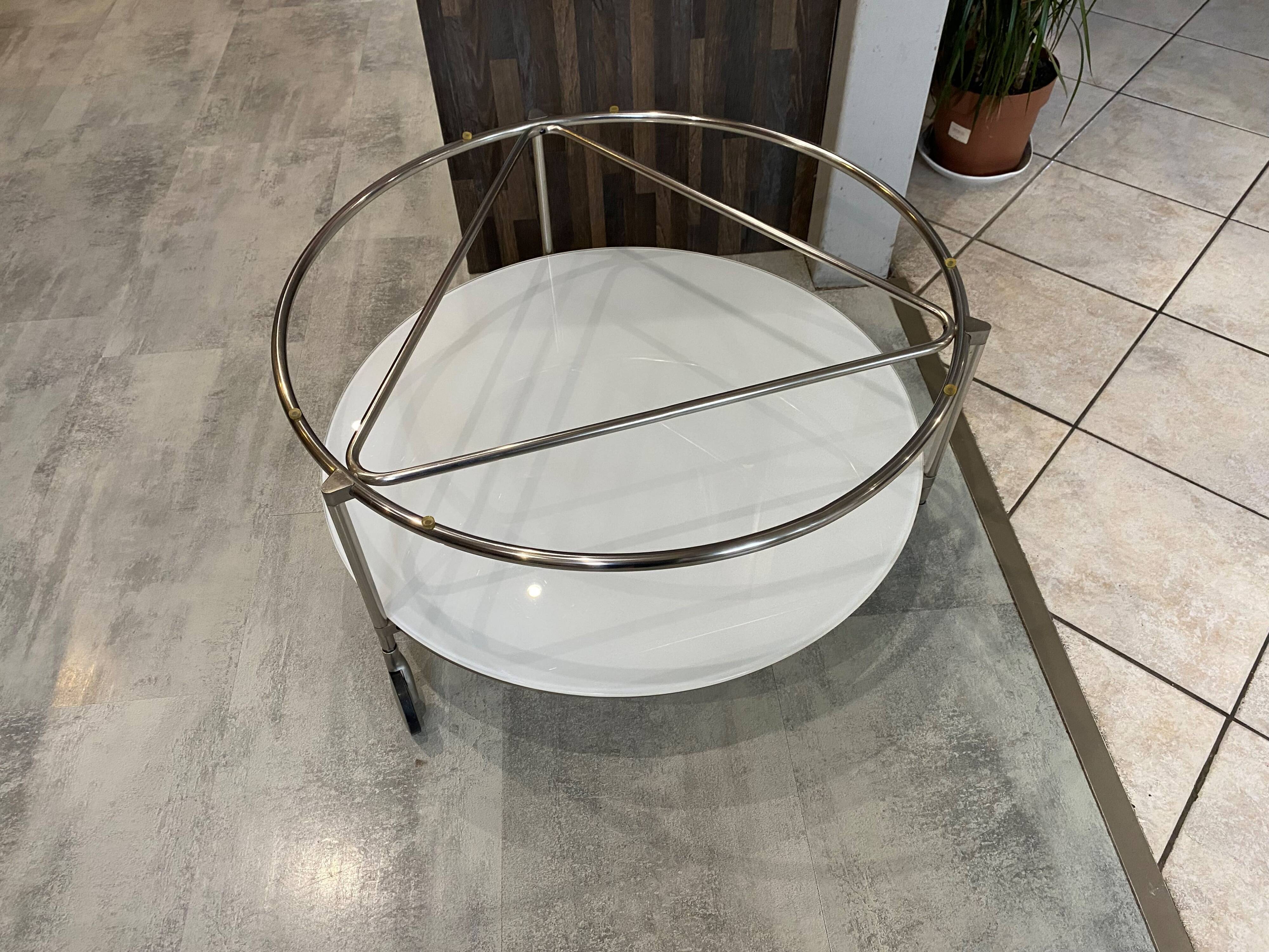 STRIND coffee table by Ehlen Johansson for IKEA, vintage white, 1970s