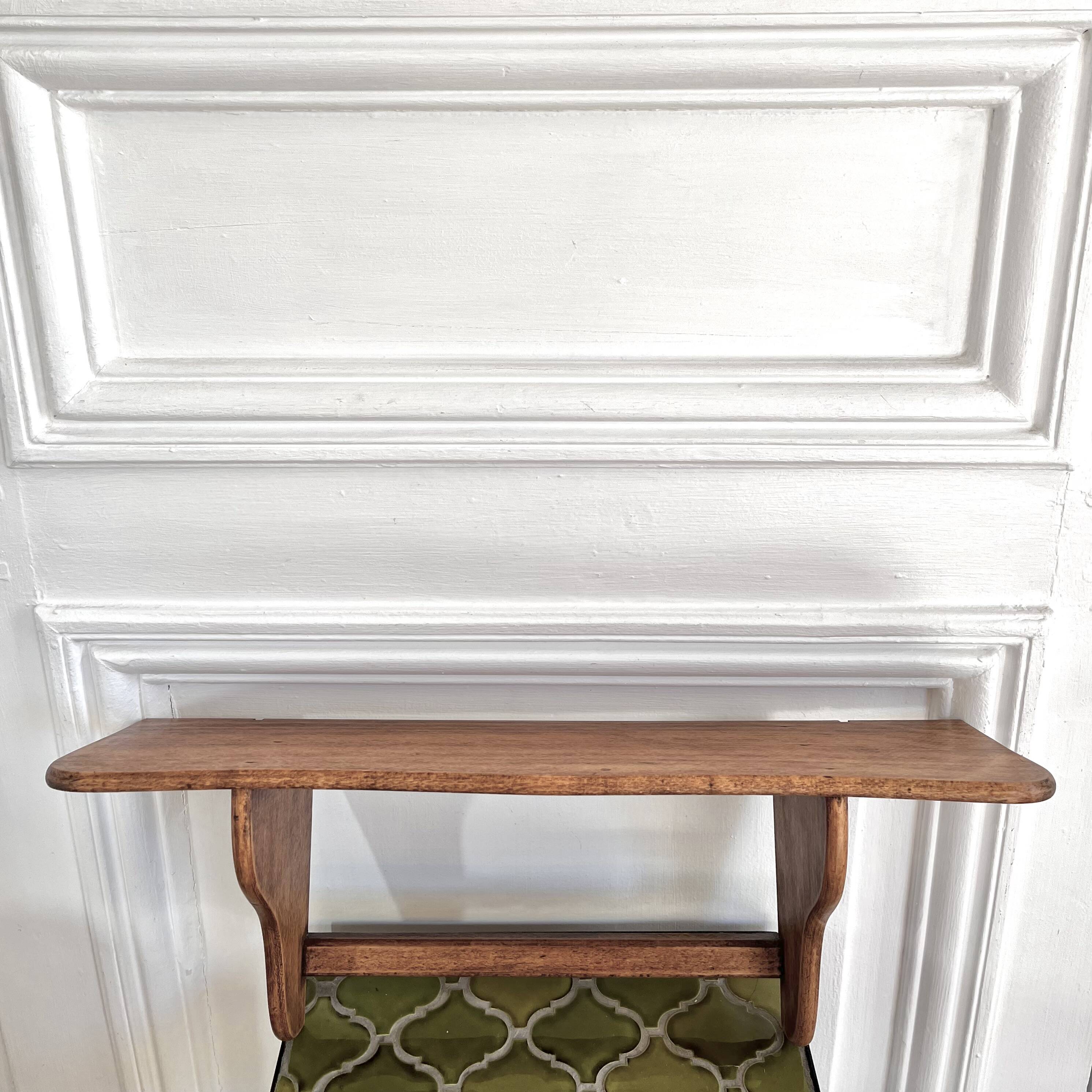 Vintage wall shelf