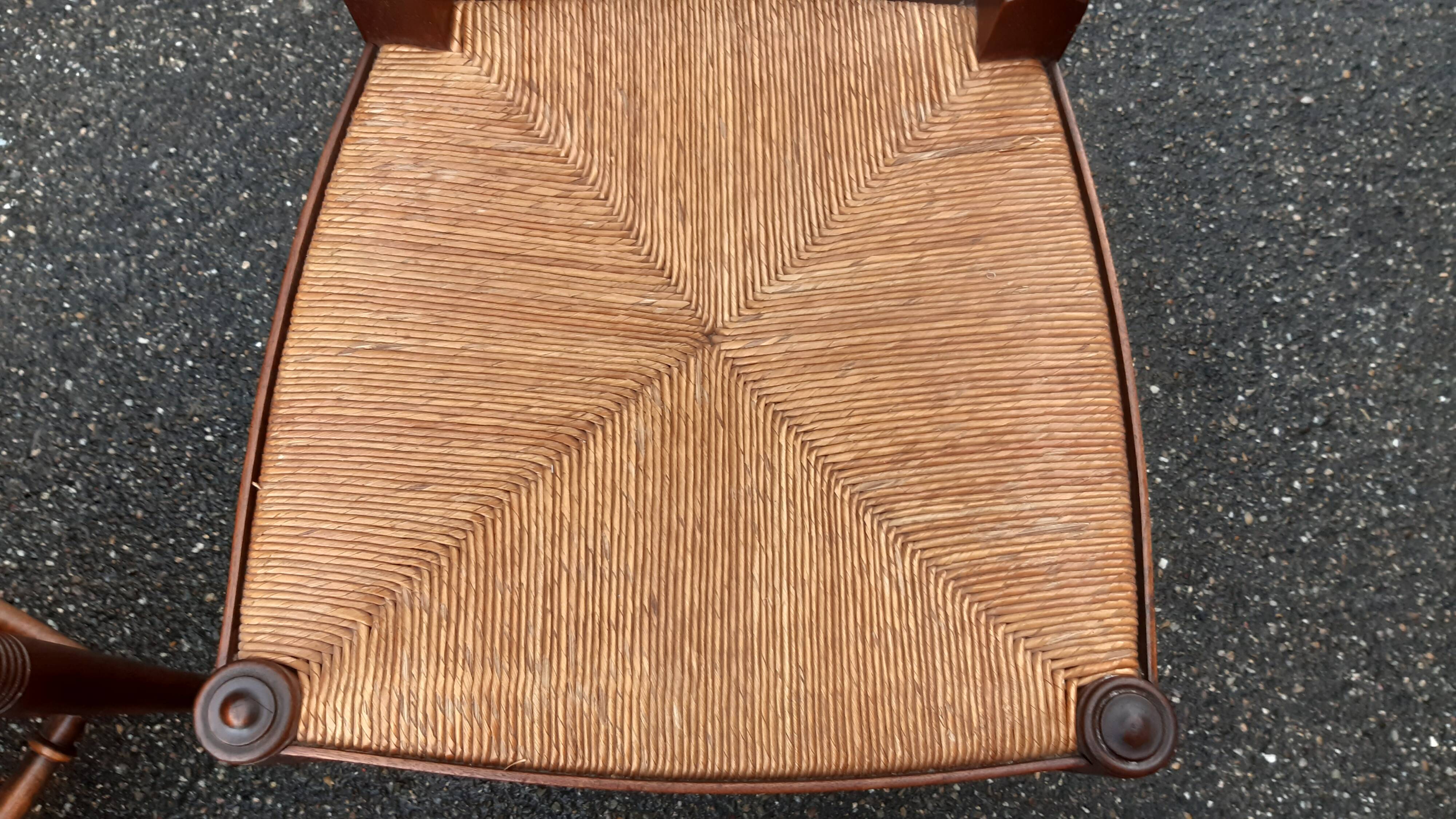 6 chaises Arts & Crafts par William Birch & E.G. Punnett