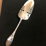 Silver metal pie shovel
