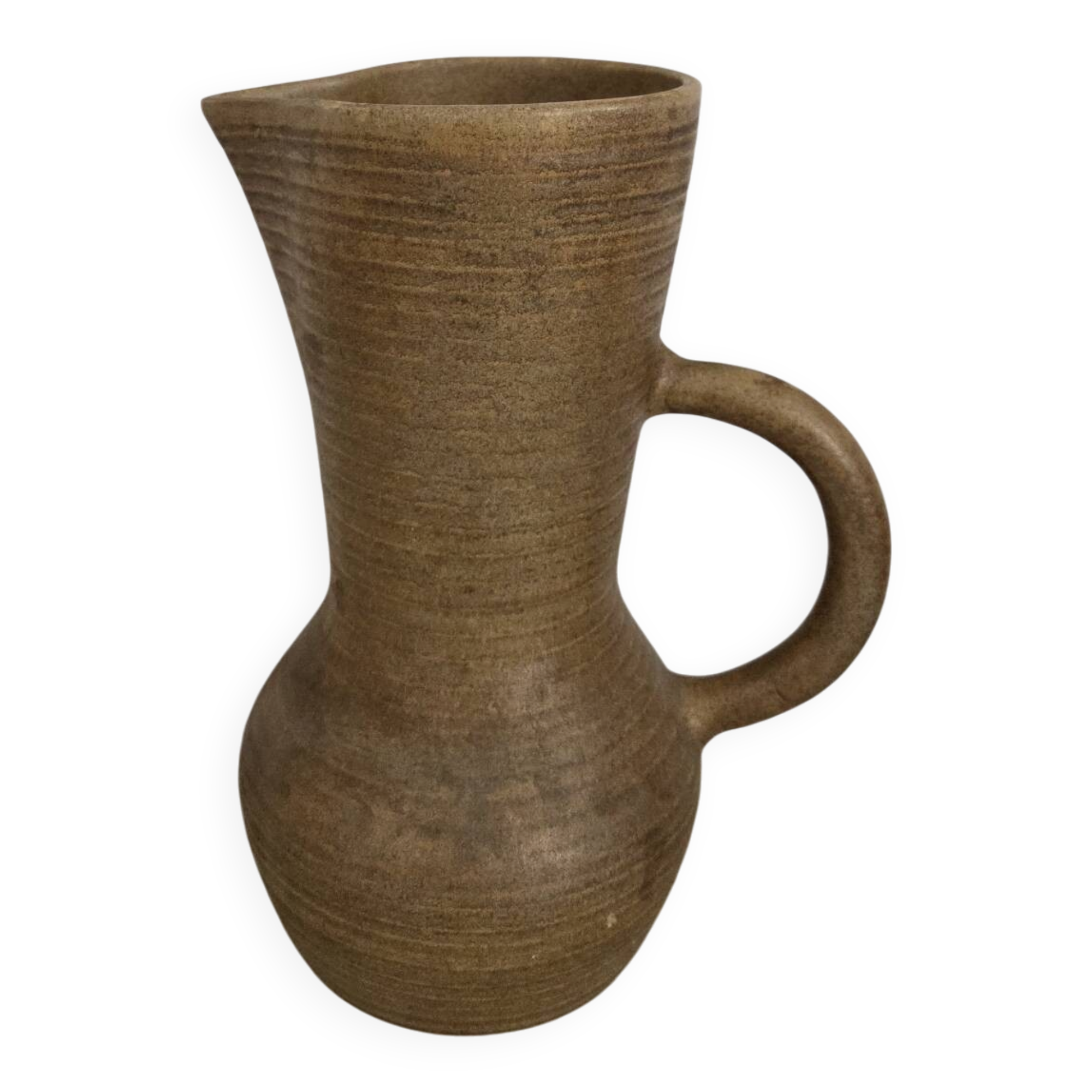 Brutalist stoneware jug