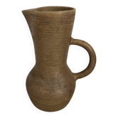 Brutalist stoneware jug