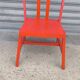 Chaise en bois rouge par Nike Karlsson pour IKEA, 1999