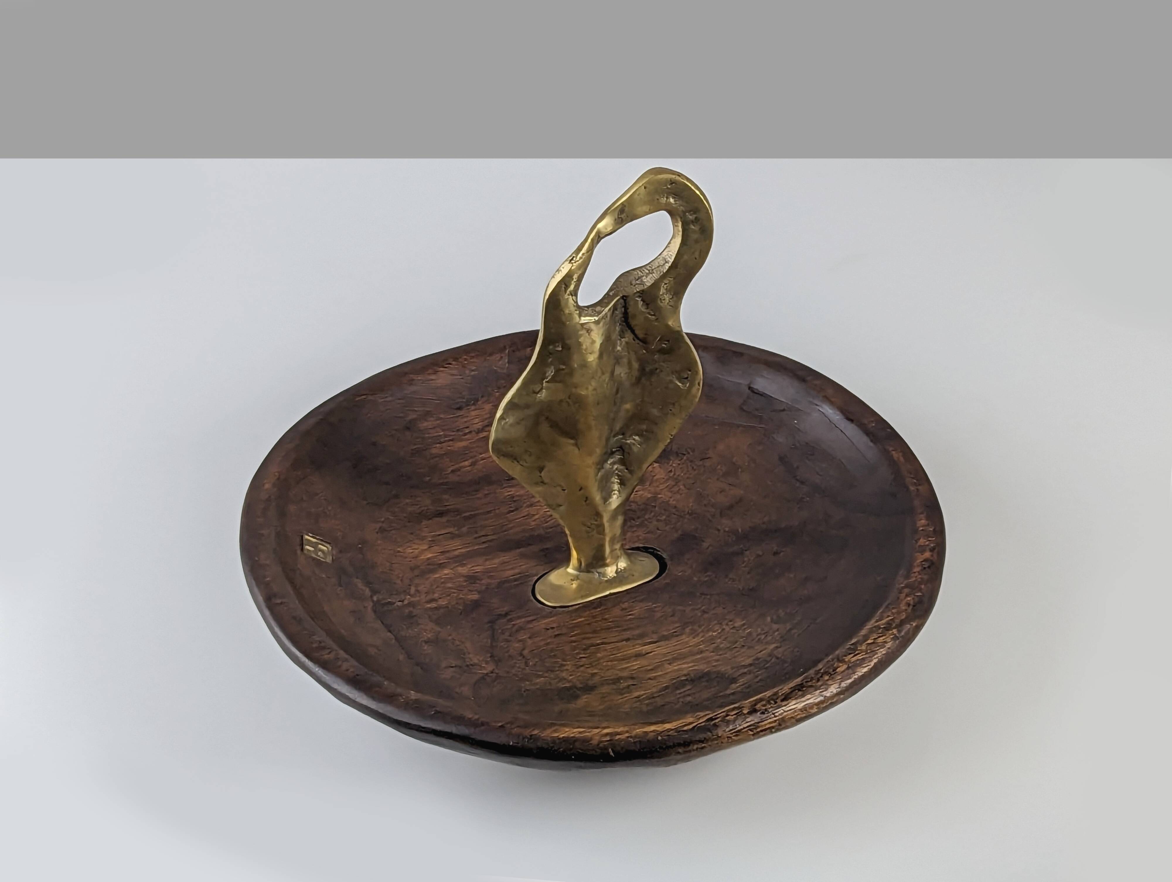 Fruit Bowl Sculpture by David Marshall 1980s