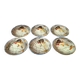Set of 6 ceramic dinner plates, Spain, 1960s, CH Hispania