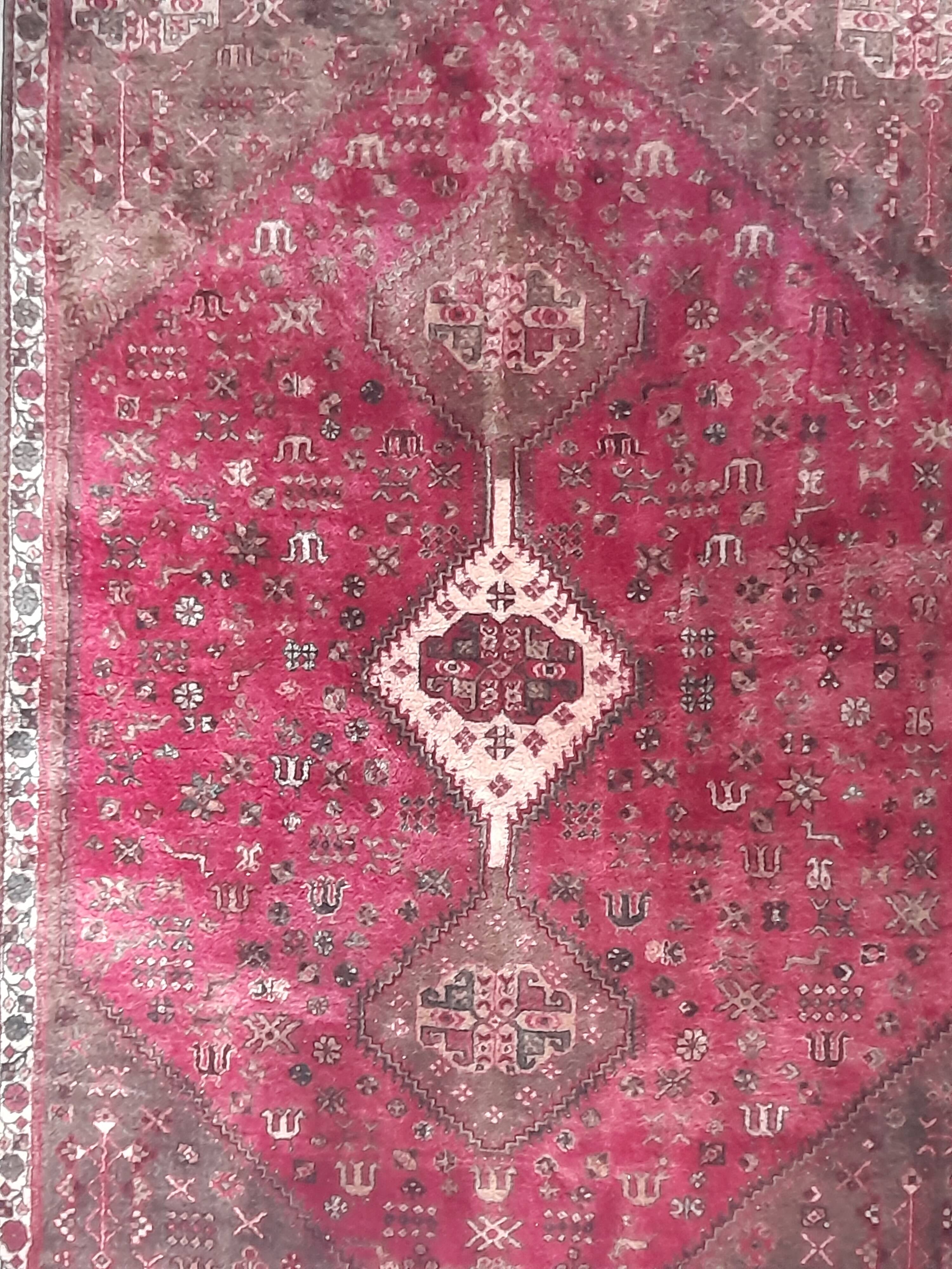 Grant tapis Gashgai 294 x 188 cm