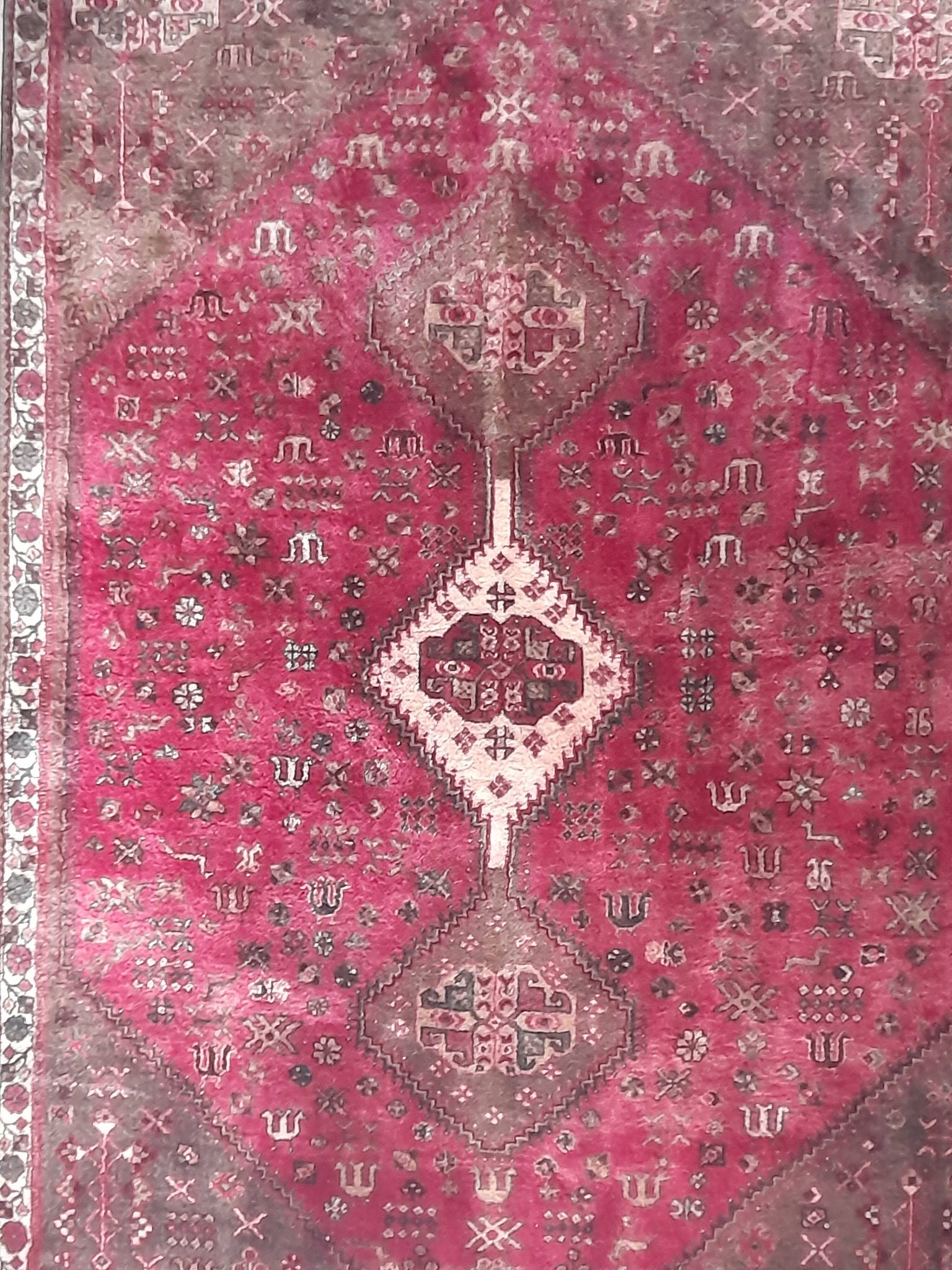 Grant tapis Gashgai 294 x 188 cm