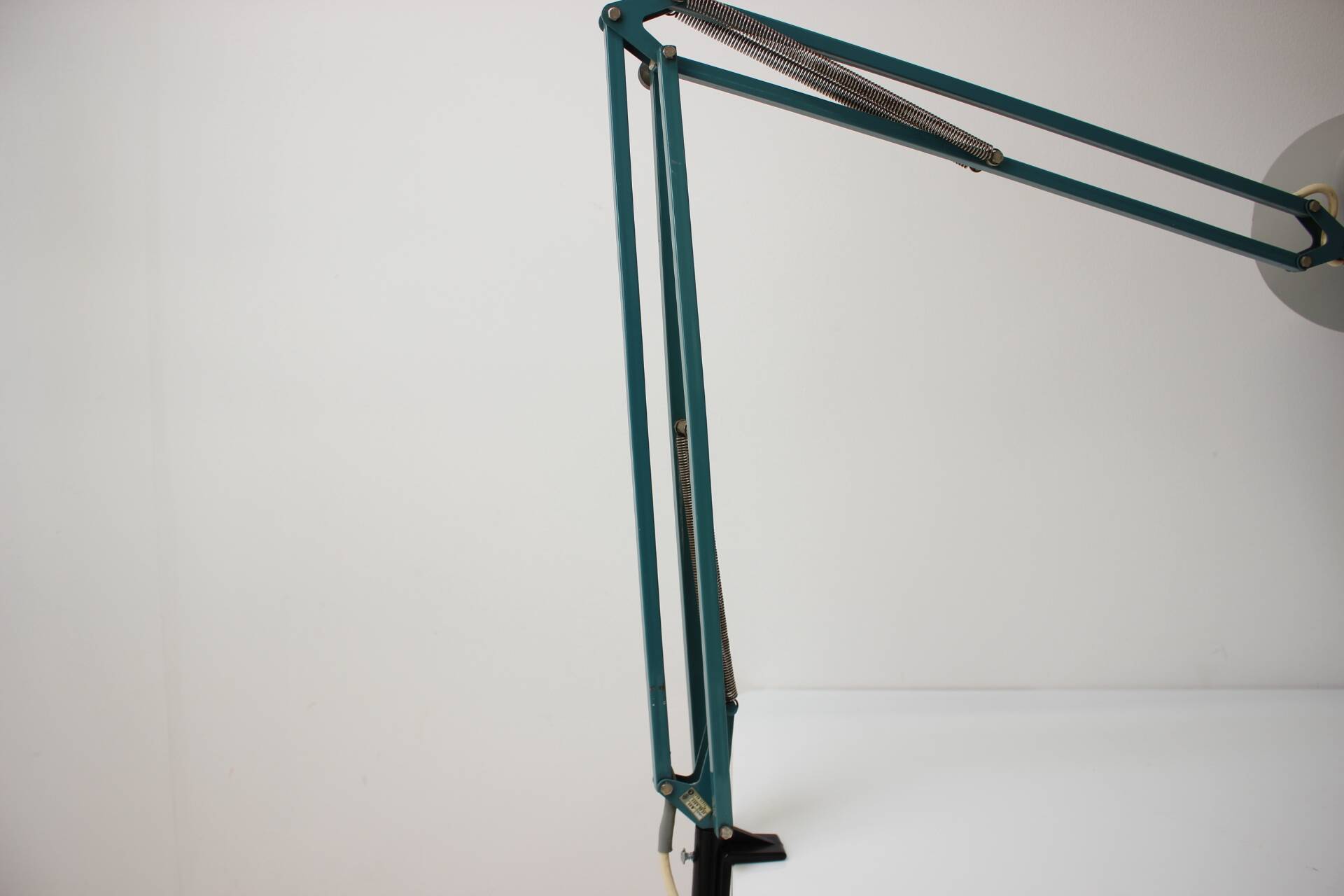Attachable, adjustable table lamp by napako, czechoslovakia, 1960s