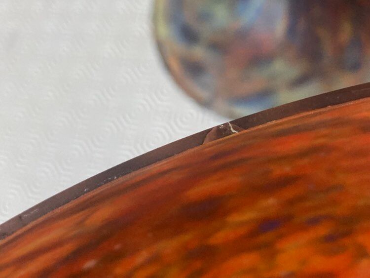 lamp Mushroom Muller Fres Lunéville