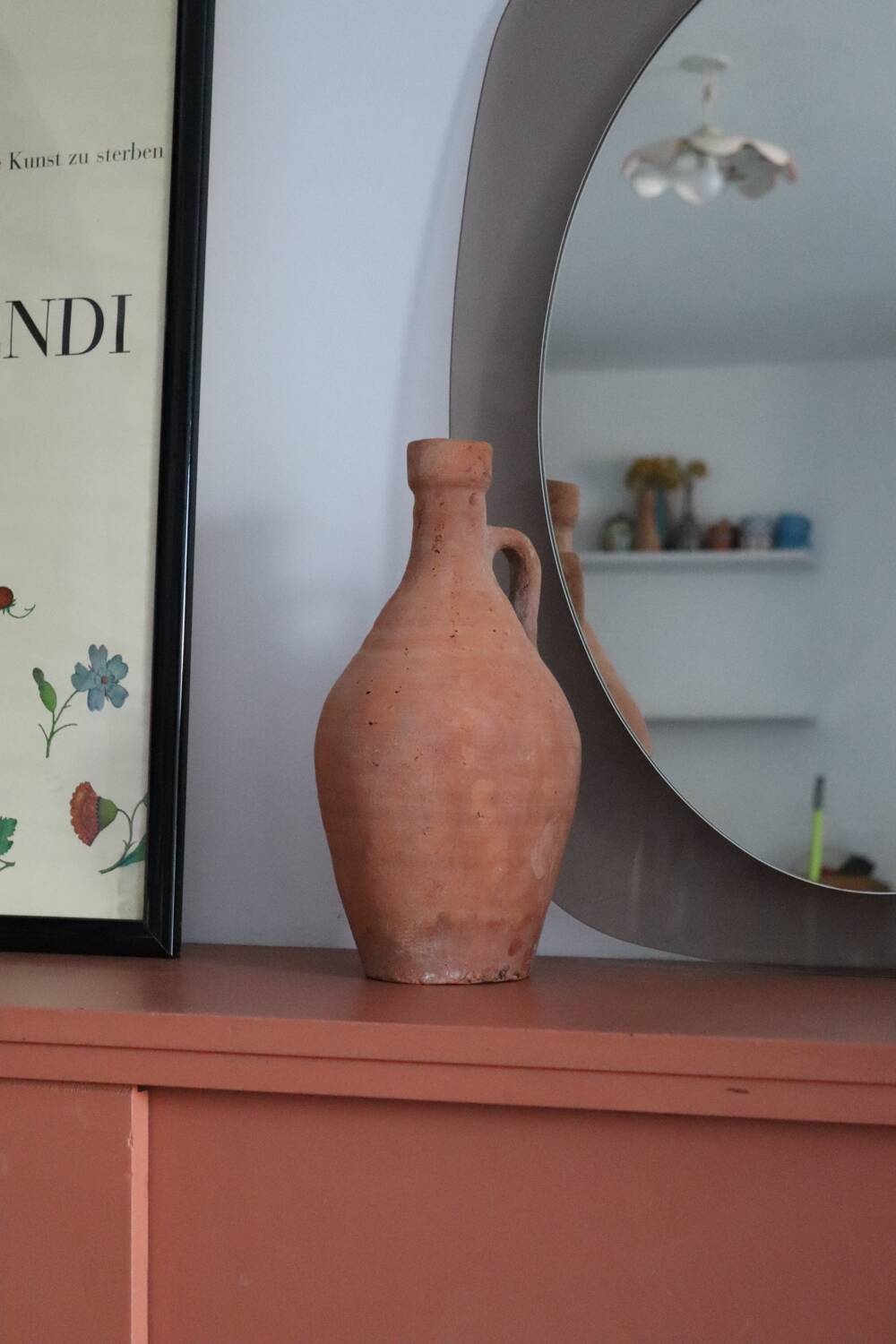 Ancient terracotta cradle