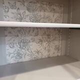 Bronze green display cabinet bookshelf