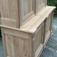 Two-part cherry wood sideboard