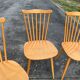 Suite of 4 Baumann chairs, Menuet model.