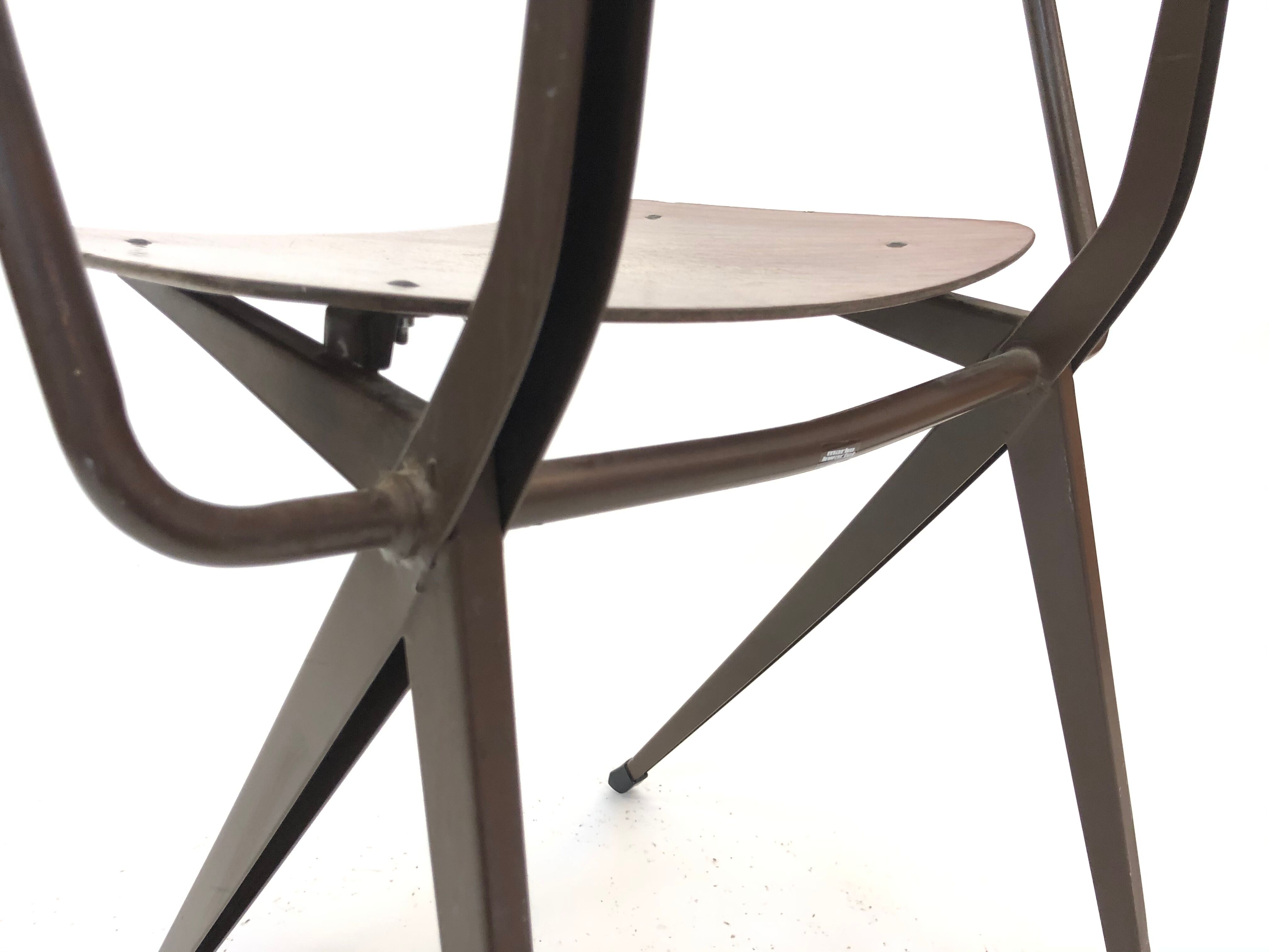 Spin Chair 102 Ynske Kooistra chair for Marko Holland, Netherlands of the 60