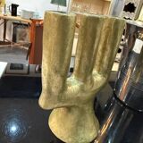 Artisanal chandelier in solid brass – Unique piece – Chad