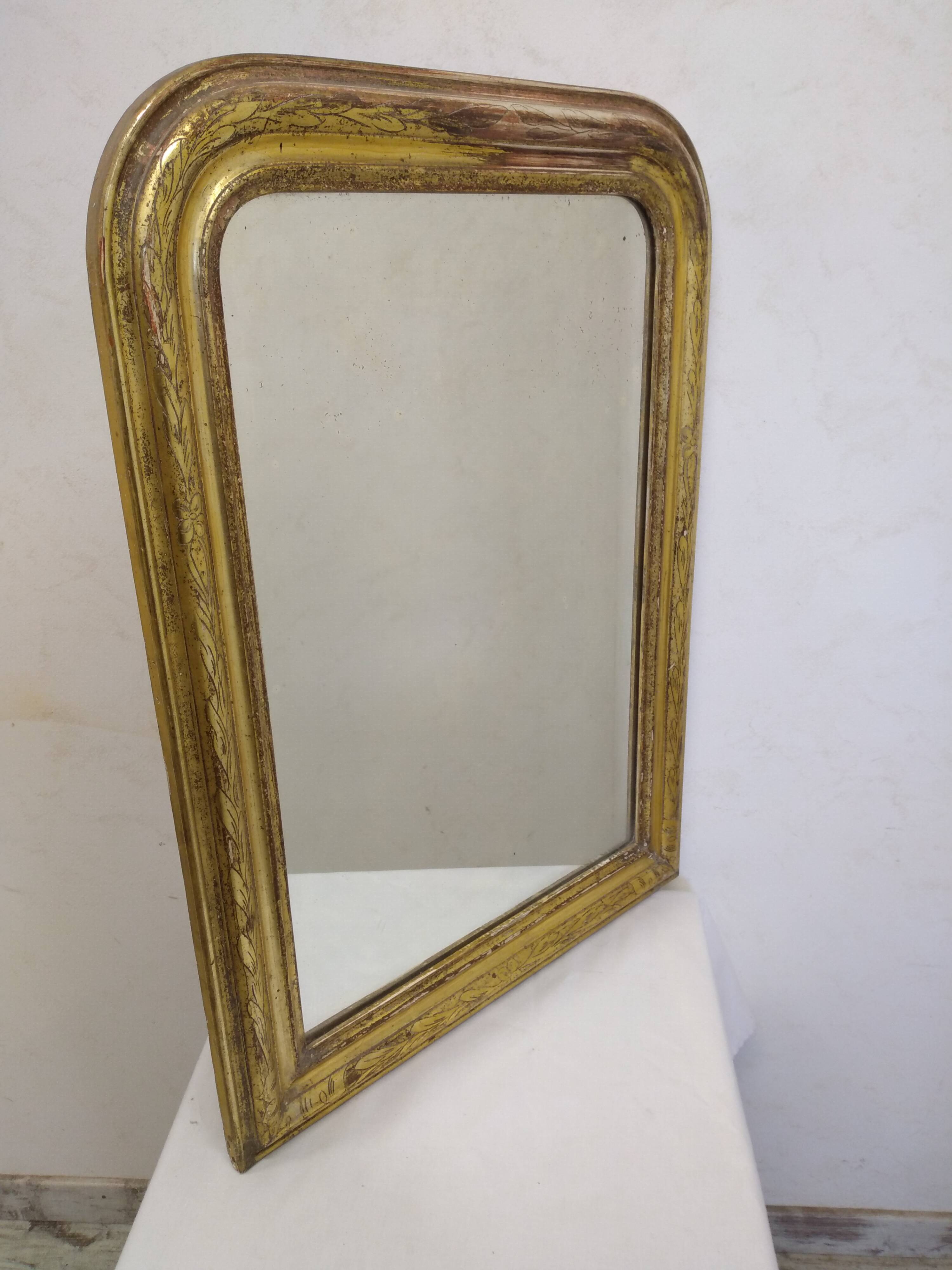 Old Louis Philippe mirror
