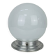 Applique boule opaline art déco, plafonnier