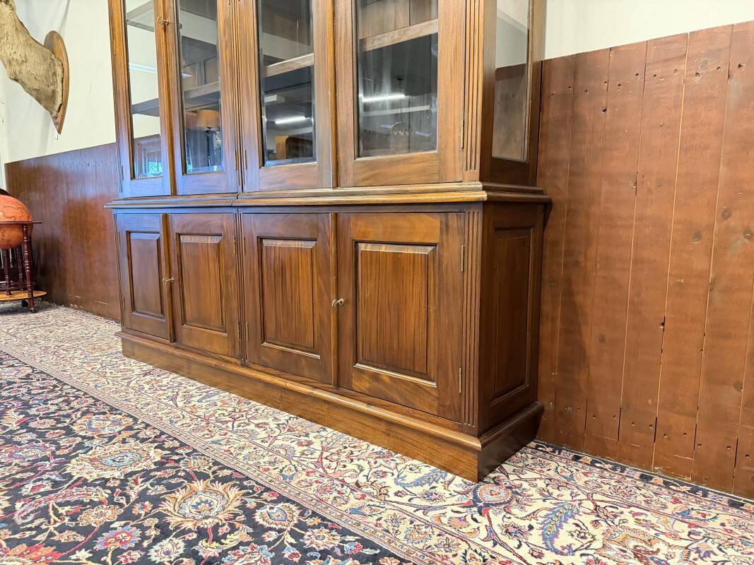Classic English Bookcase Cabinet