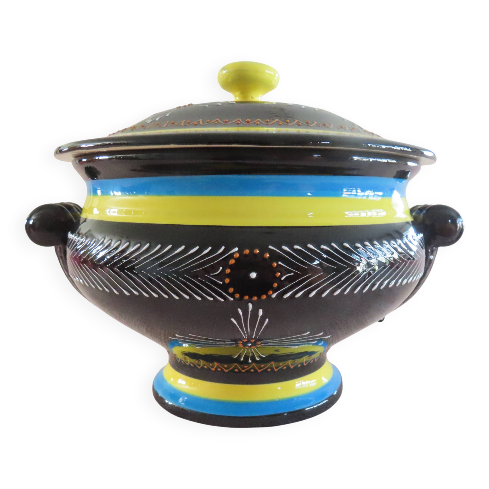 HENRIOT porcelain soup tureen