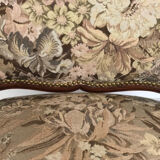 Louis XV vintage cabriolet armchair "à la Reine", 18th century