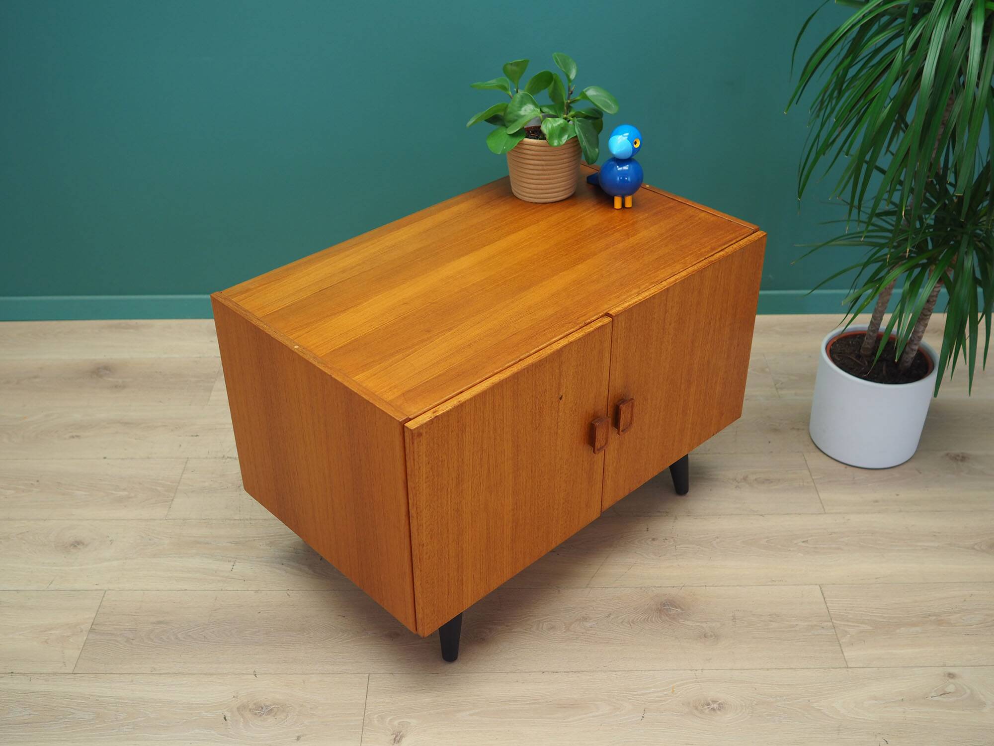 Teak cabinet, Danish design, 1980s, production: Denmark