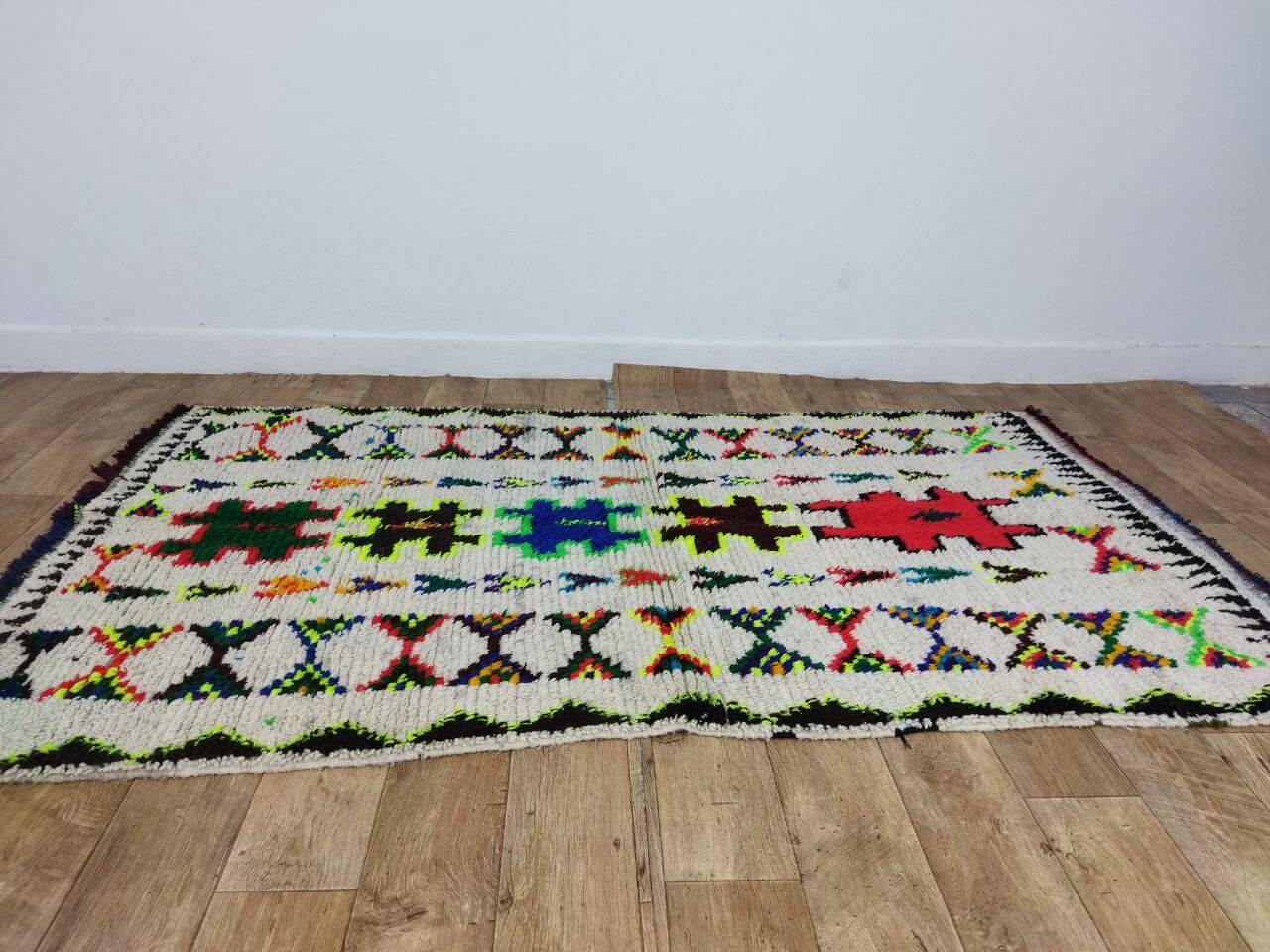Handcrafted Moroccan Berber Rug 233 X 136 CM