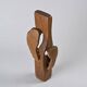 Sculpture en bois par Brian Willsher, Royaume-Uni circa 1970