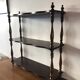Old wooden shelf