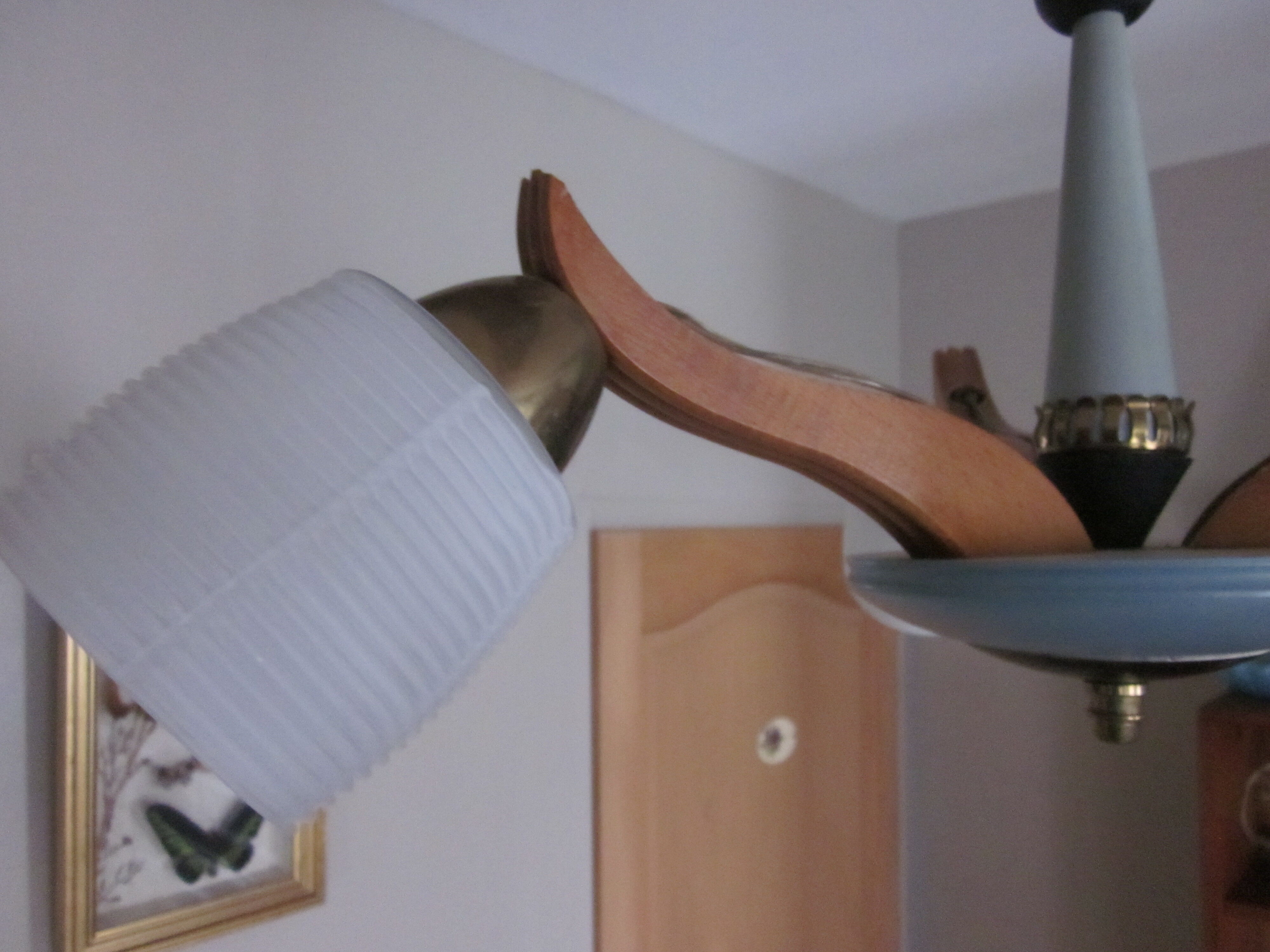 The 1950s vintage chandelier