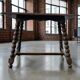 Vintage wooden bobbin side table / coffee table / end table