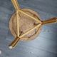 Table basse en rotin
