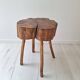 Coffee table, side table, brutalist end table.